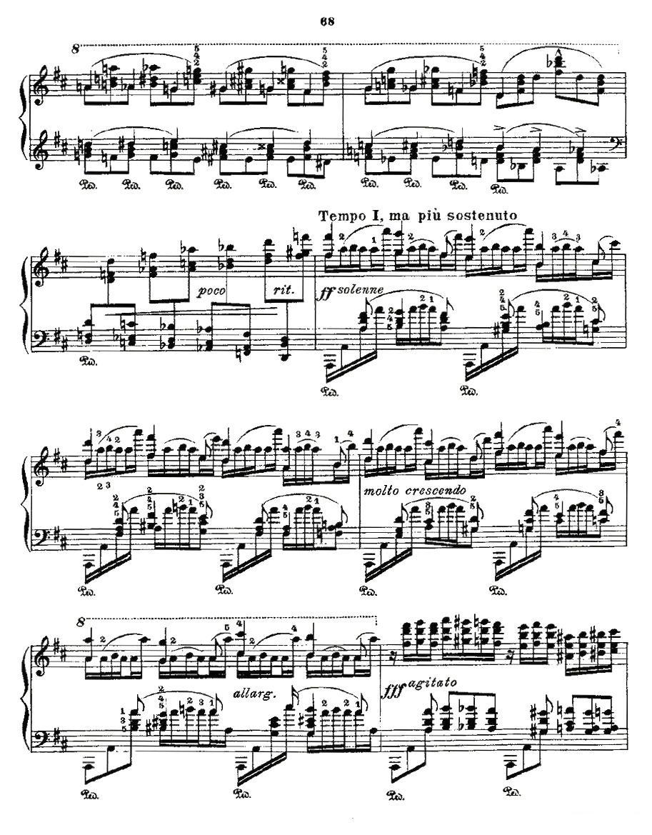 肖邦《练习曲》Fr.Chopin Op.10 No10-1钢琴曲谱（图9）
