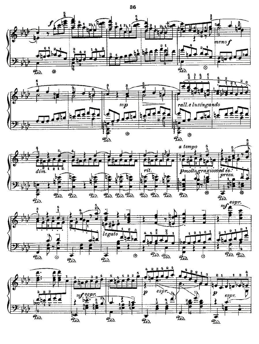 肖邦《练习曲》Fr.Chopin Op.25 No2-2钢琴曲谱（图4）