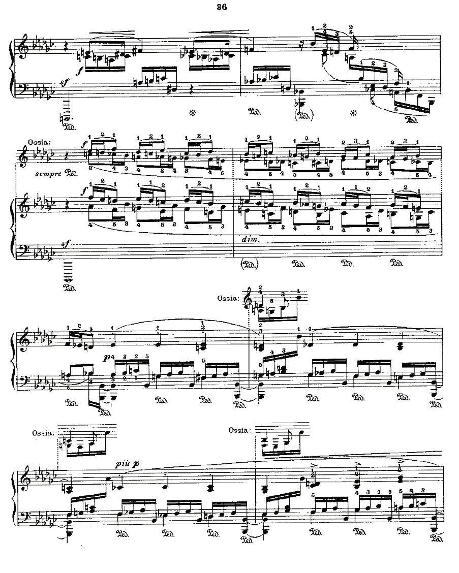 肖邦《练习曲》Fr.Chopin Op.10 No8-2钢琴曲谱（图5）