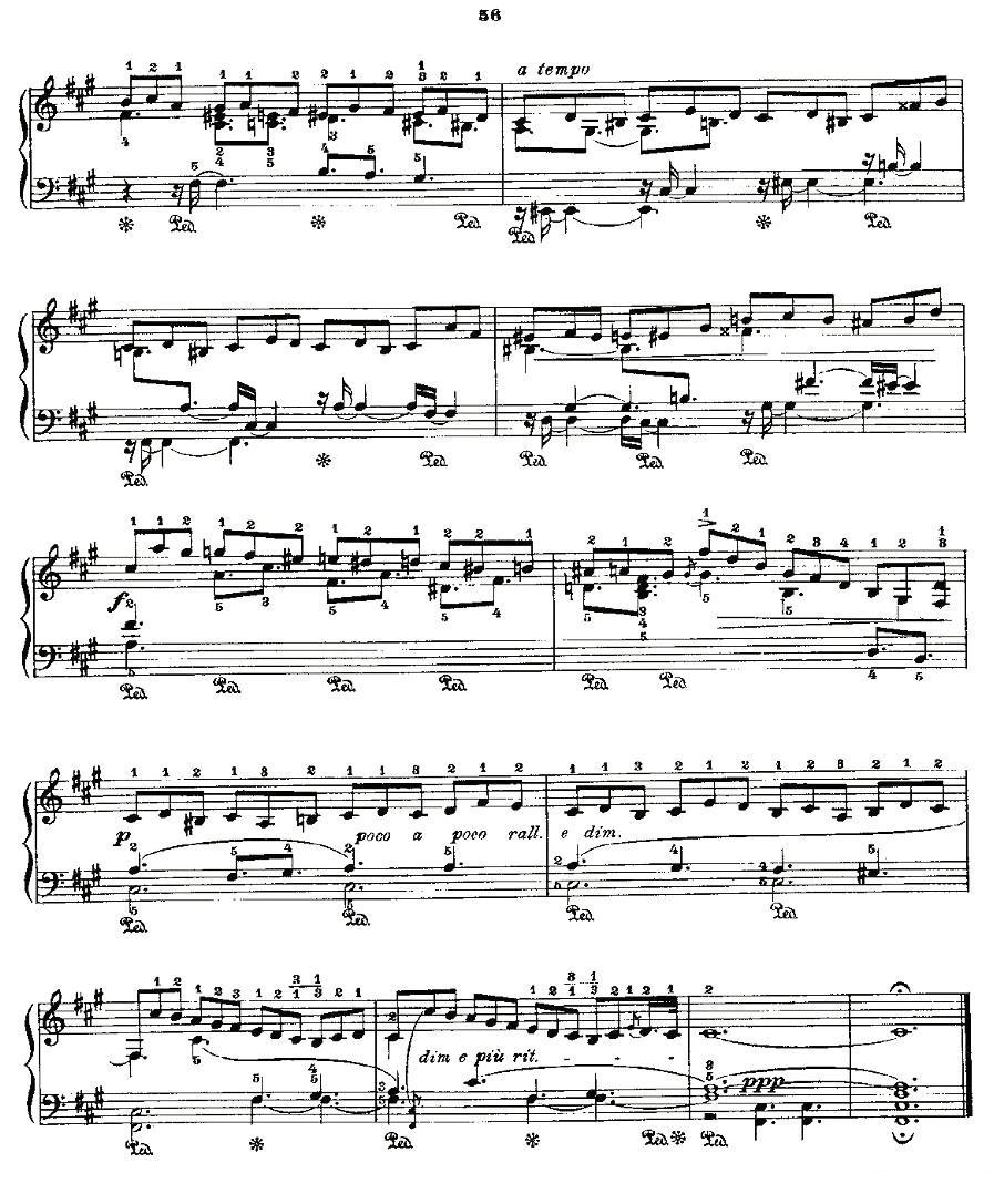 肖邦《练习曲》Fr.Chopin Op.25 No2-4钢琴曲谱（图5）