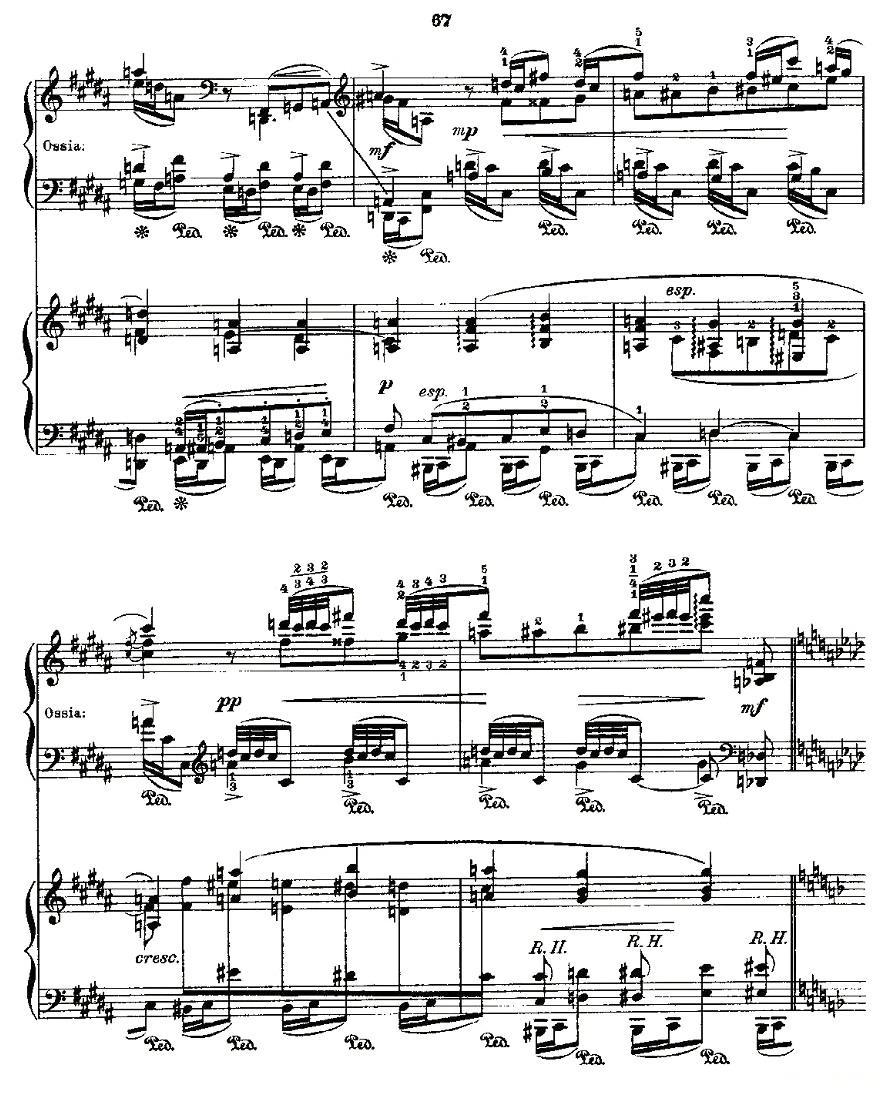 肖邦《练习曲》Fr.Chopin Op.25 No3-1钢琴曲谱（图8）