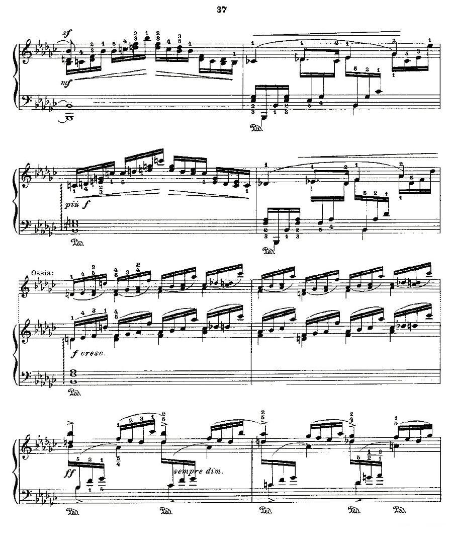 肖邦《练习曲》Fr.Chopin Op.10 No8-2钢琴曲谱（图6）