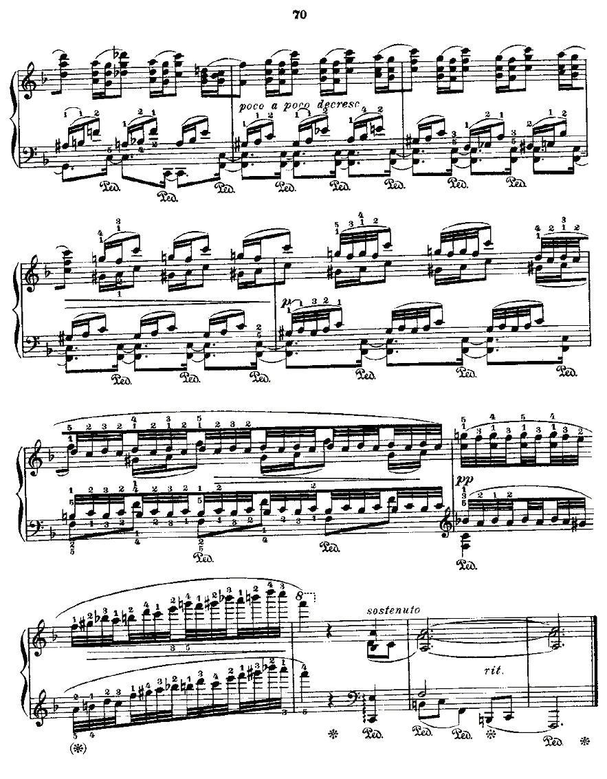 肖邦《练习曲》Fr.Chopin Op.25 No3-1钢琴曲谱（图11）