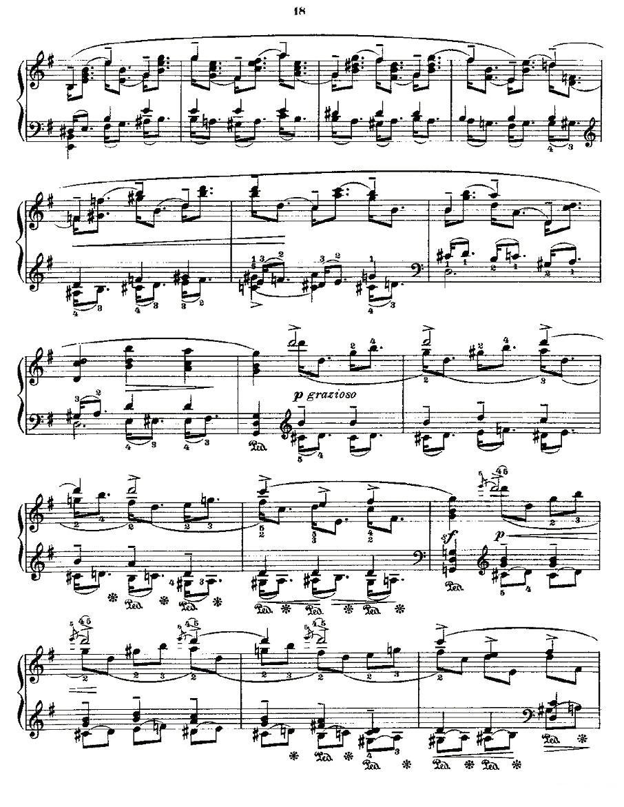 肖邦《练习曲》Fr.Chopin Op.25 No5-1钢琴曲谱（图2）
