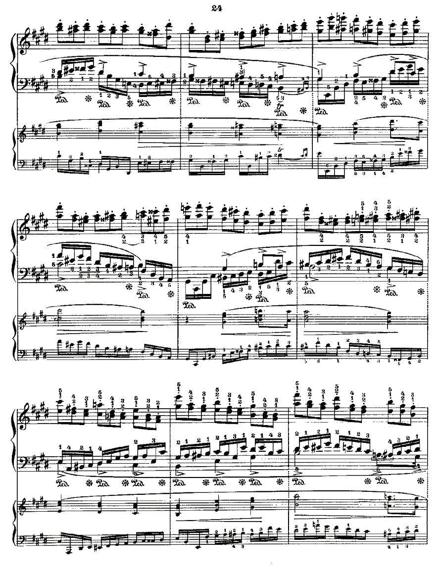 肖邦《练习曲》Fr.Chopin Op.25 No5-1钢琴曲谱（图8）