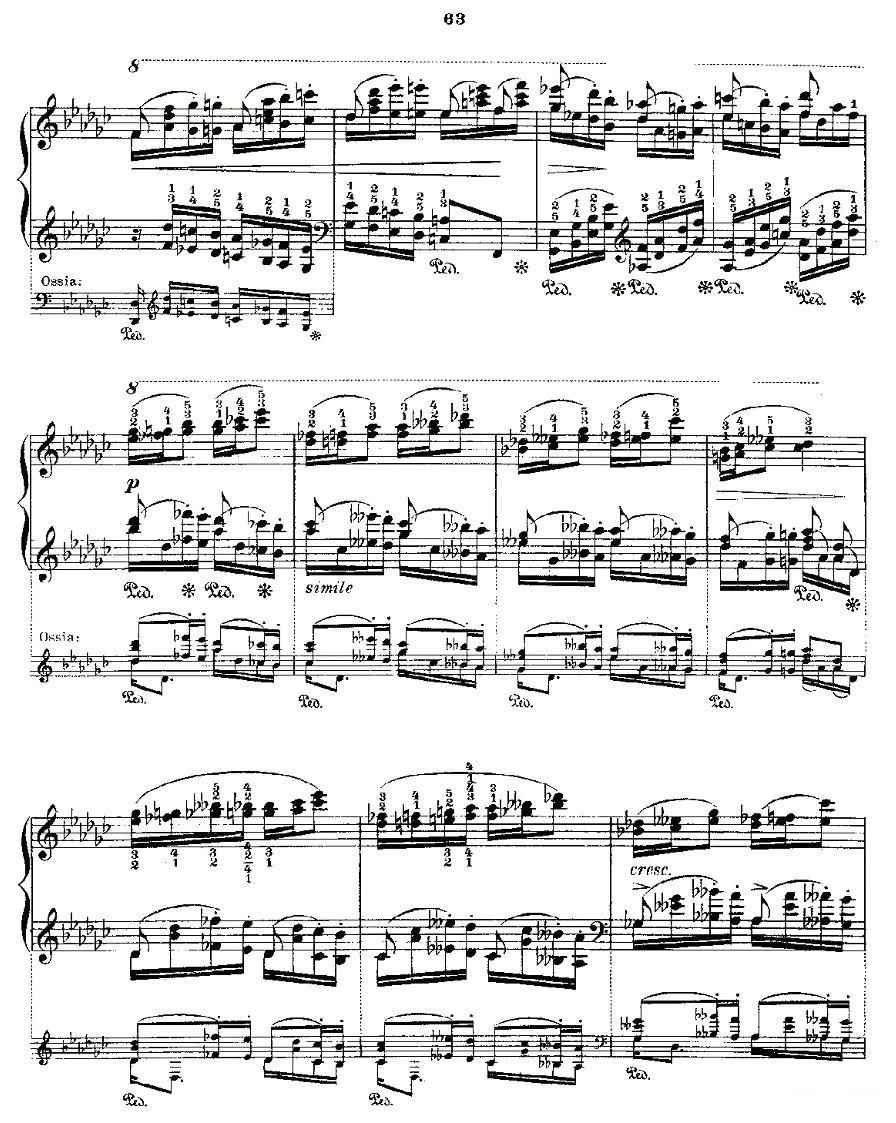 肖邦《练习曲》Fr.Chopin Op.25 No9-1钢琴曲谱（图2）