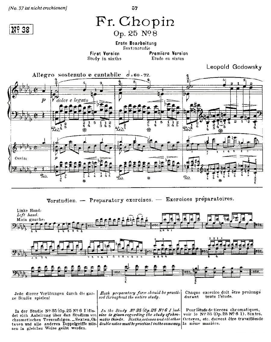 肖邦《练习曲》Fr.Chopin Op.25 No8钢琴曲谱（图1）