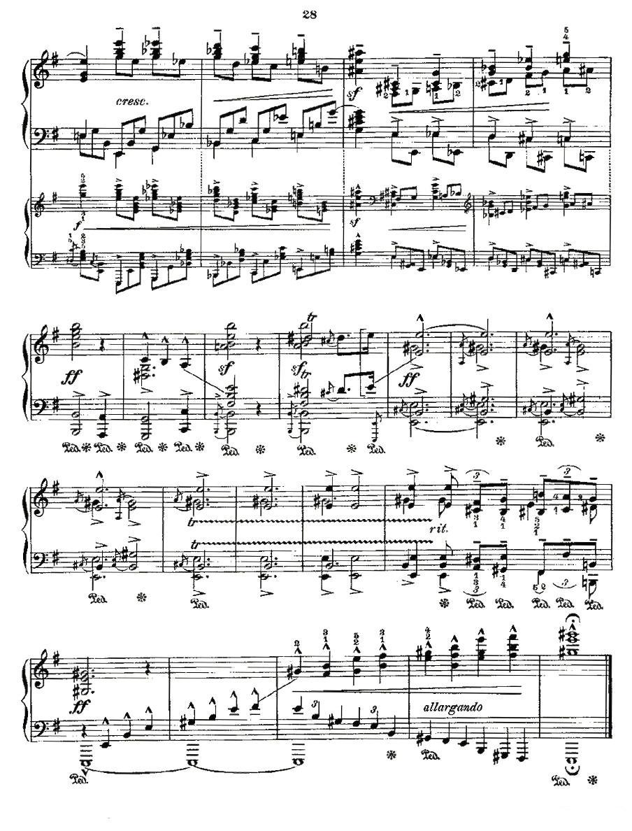 肖邦《练习曲》Fr.Chopin Op.25 No5-1钢琴曲谱（图12）