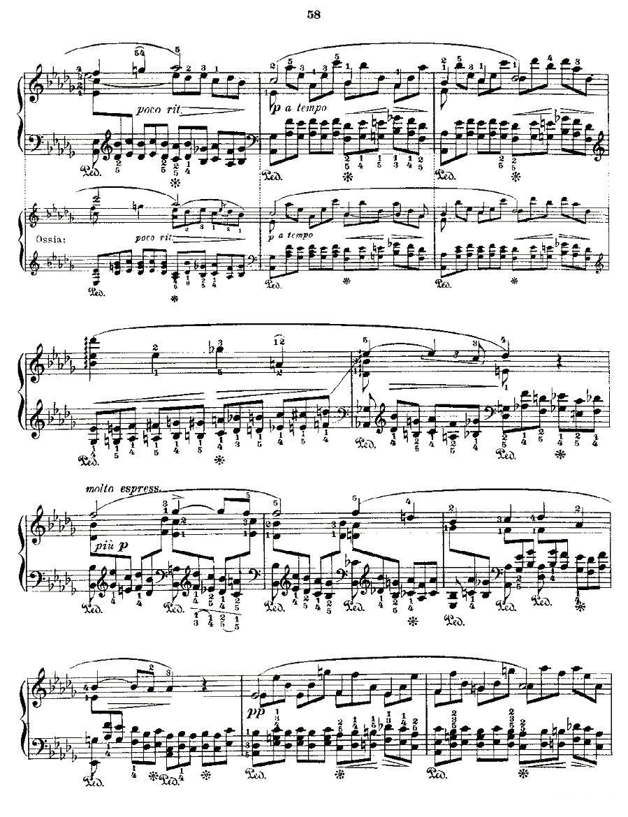 肖邦《练习曲》Fr.Chopin Op.25 No8钢琴曲谱（图2）