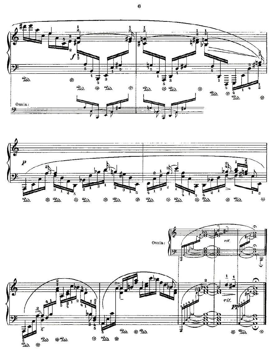 肖邦《练习曲》Fr.Chopin Op.25 No4-1钢琴曲谱（图6）