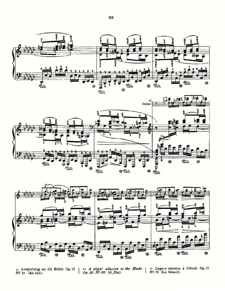 肖邦《练习曲》Fr.Chopin Op.10 No5 & Op.25 No9钢琴曲谱（图4）