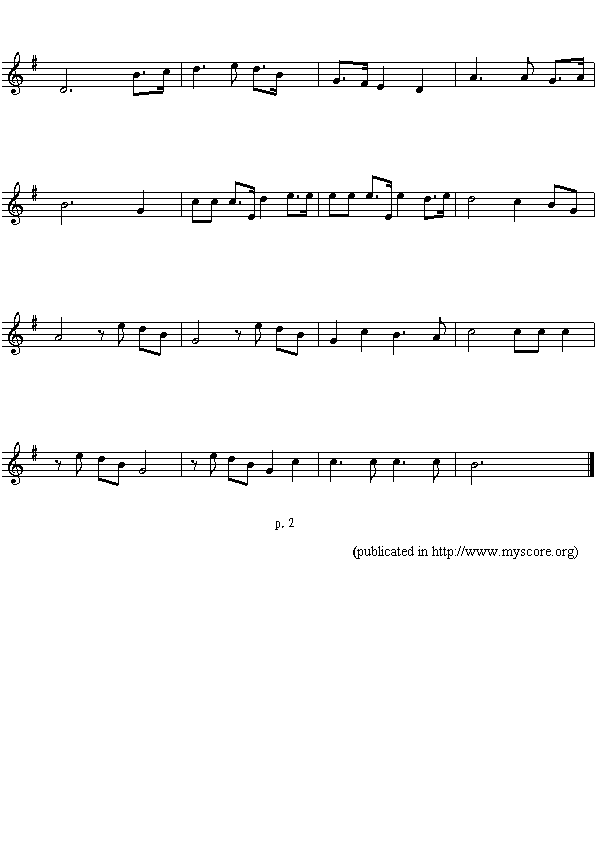 布基纳法索国歌（Arfica Anthen sheet music:Kurkina Fsao）钢琴曲谱（图2）