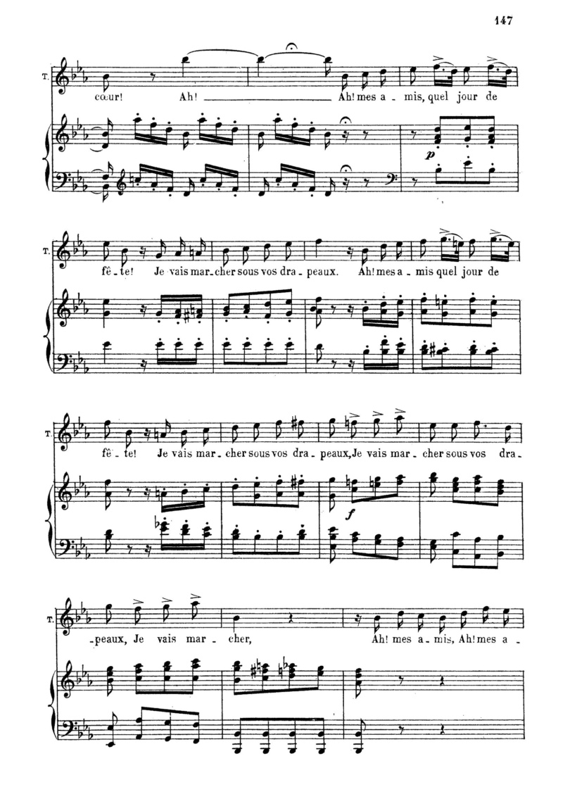 多么快乐的一天（完整高清法语版）钢琴曲谱（图4）