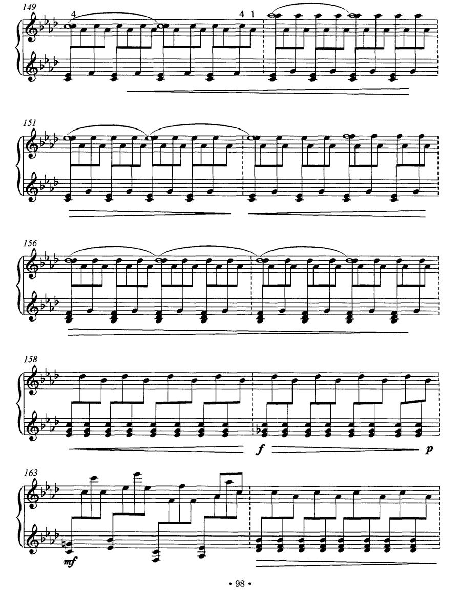 皮黄钢琴曲谱（图9）