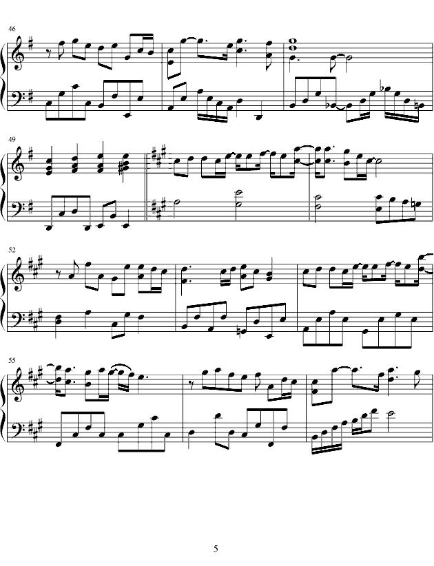 不懂钢琴曲谱（图5）