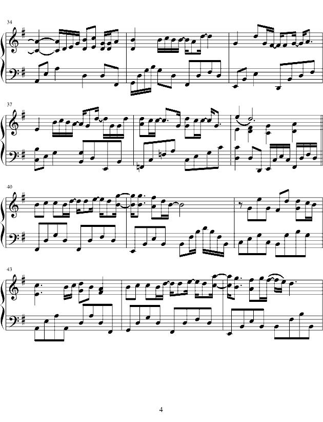 不懂钢琴曲谱（图4）