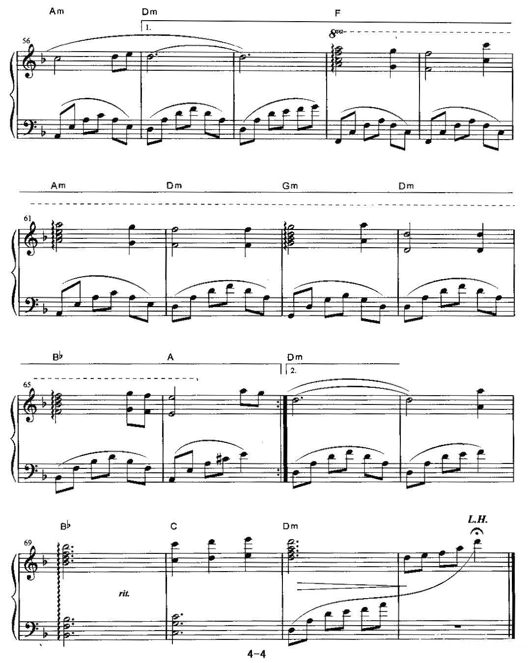 情迷钢琴曲谱（图4）