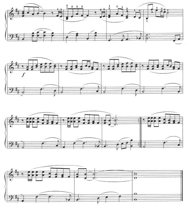 九百九十九朵玫瑰钢琴曲谱（图2）