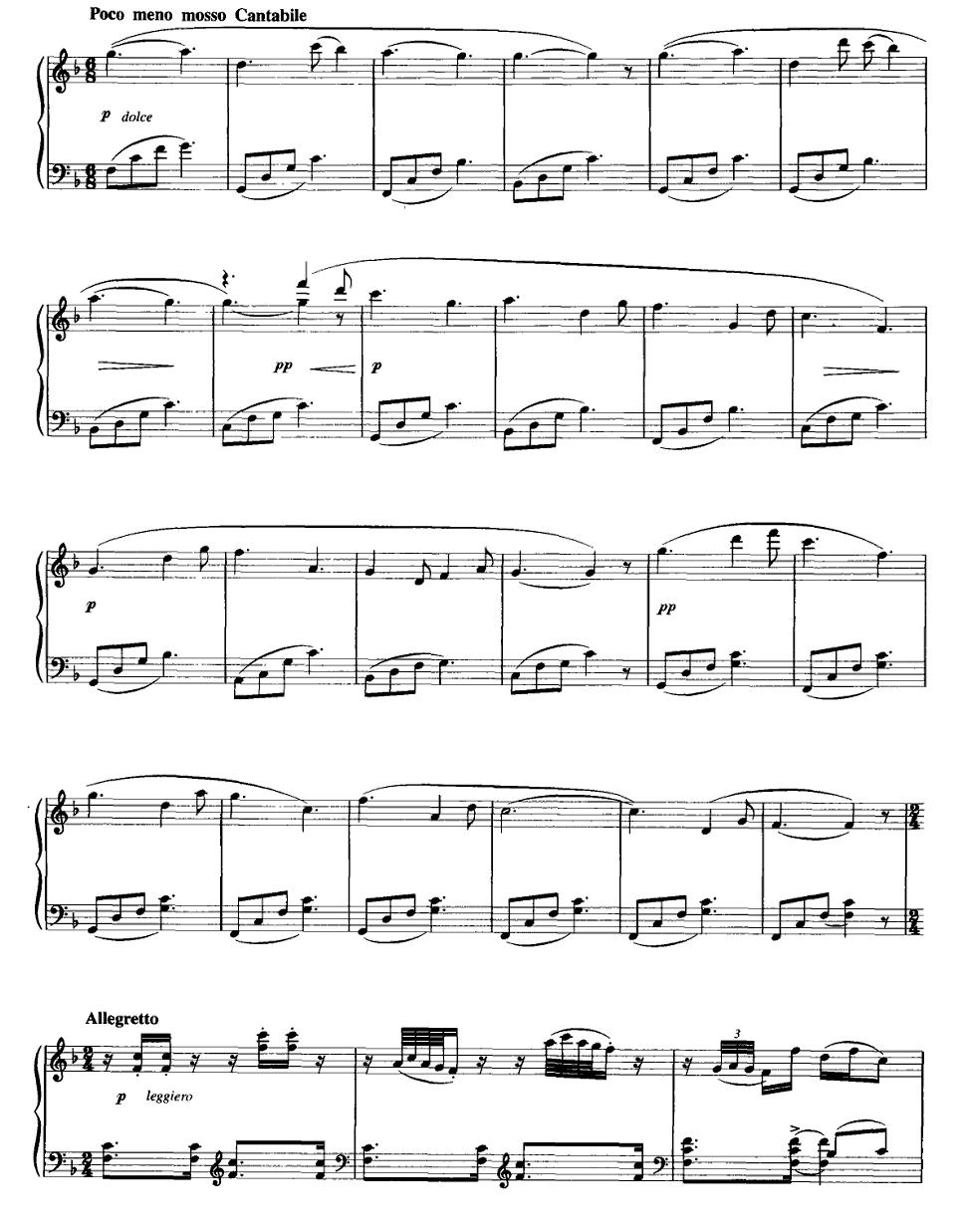 牧童之乐钢琴曲谱（图3）
