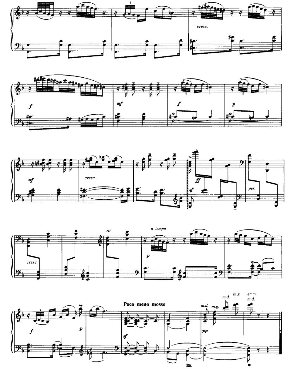 牧童之乐钢琴曲谱（图4）