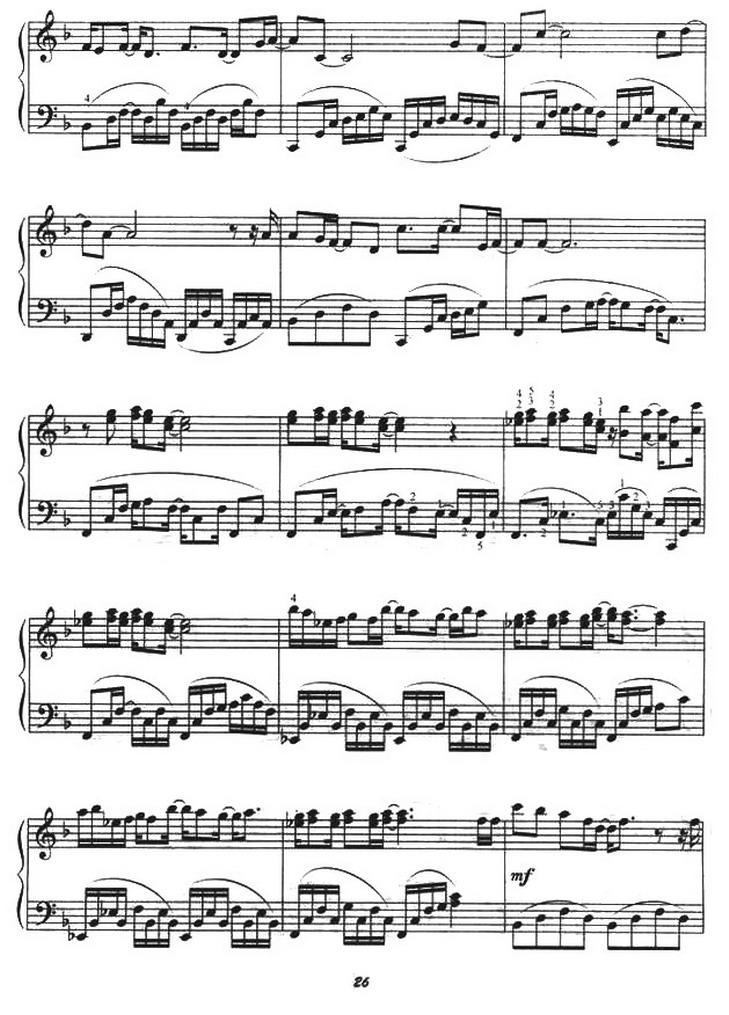 无花果钢琴曲谱（图3）