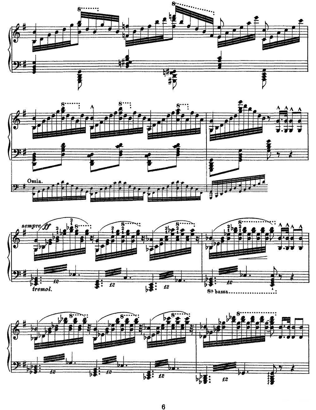 12首超级技巧练习曲：Vision（幻影）钢琴曲谱（图6）