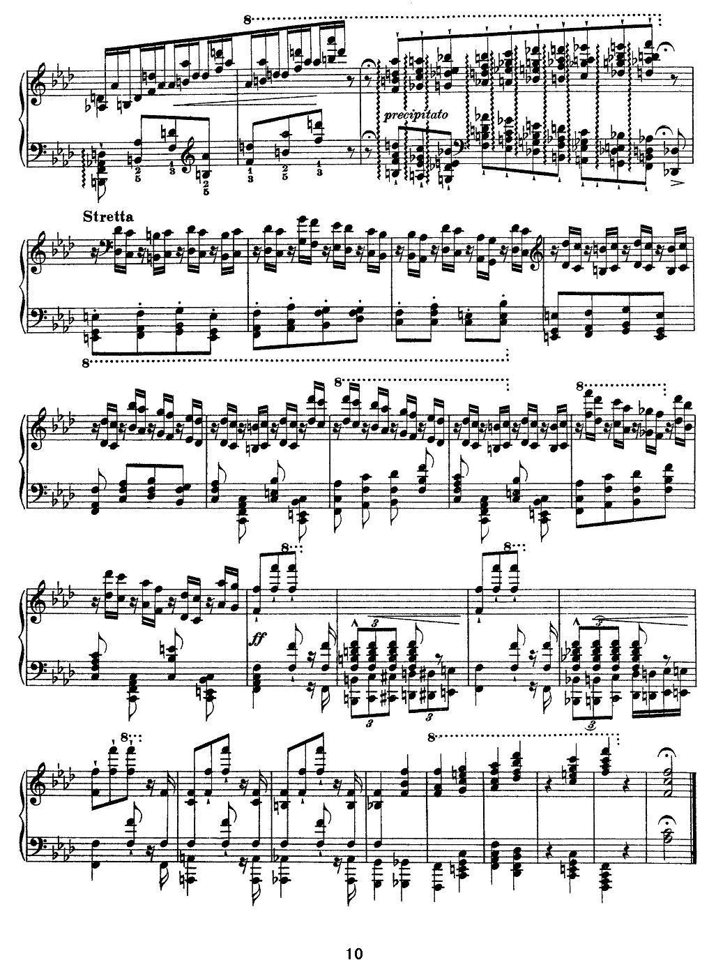 12首超级技巧练习曲：F Minor（F小调）钢琴曲谱（图10）