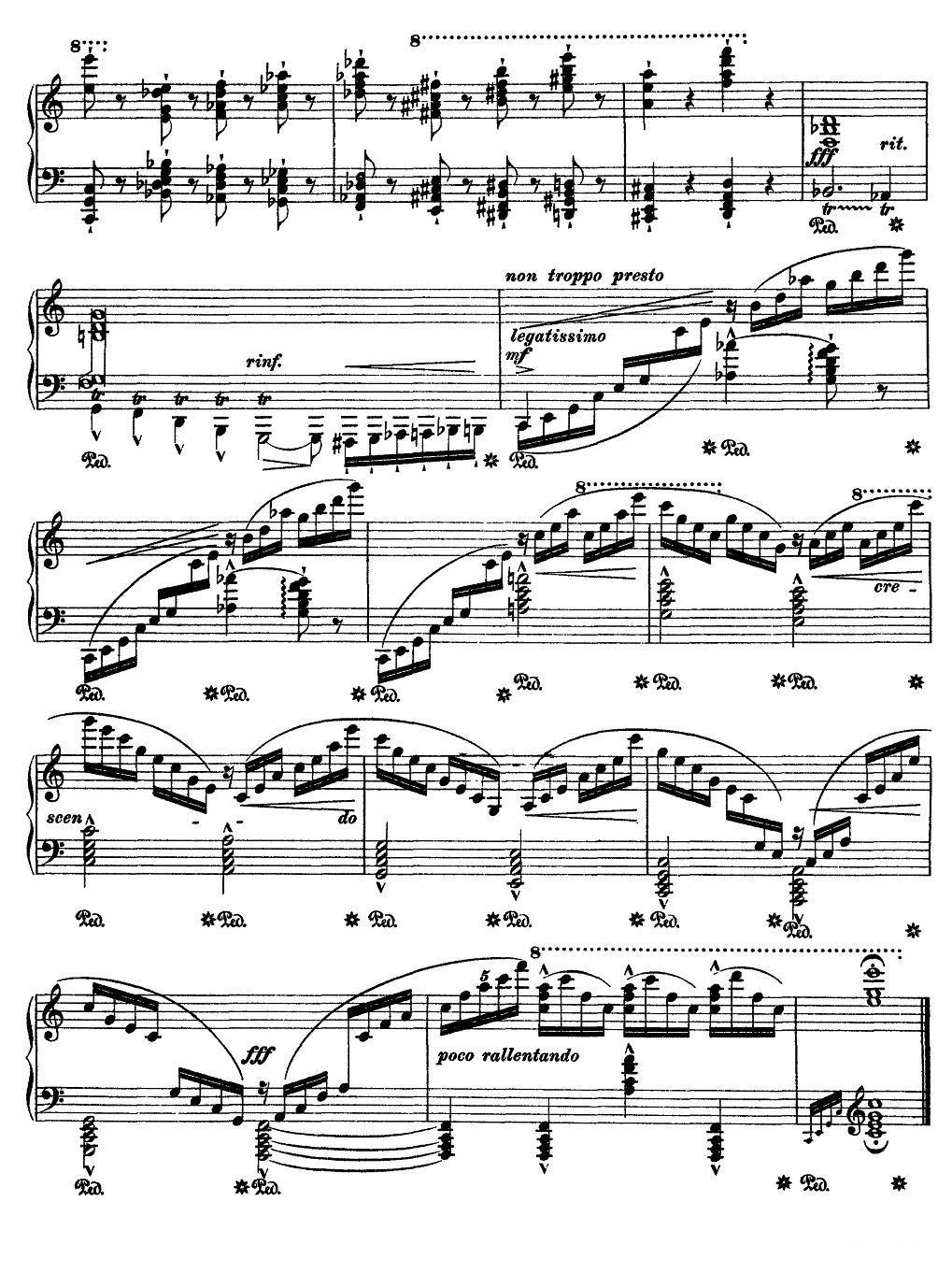 12首超级技巧练习曲：Prelude（前奏曲）钢琴曲谱（图2）