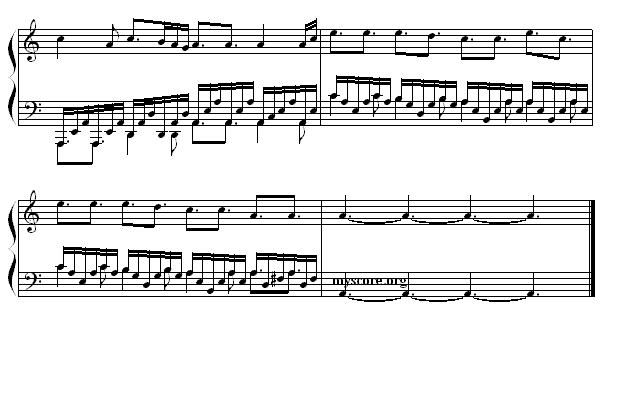 钢琴课（The Piano）（选自澳大利亚电影《钢琴课》）钢琴曲谱（图3）