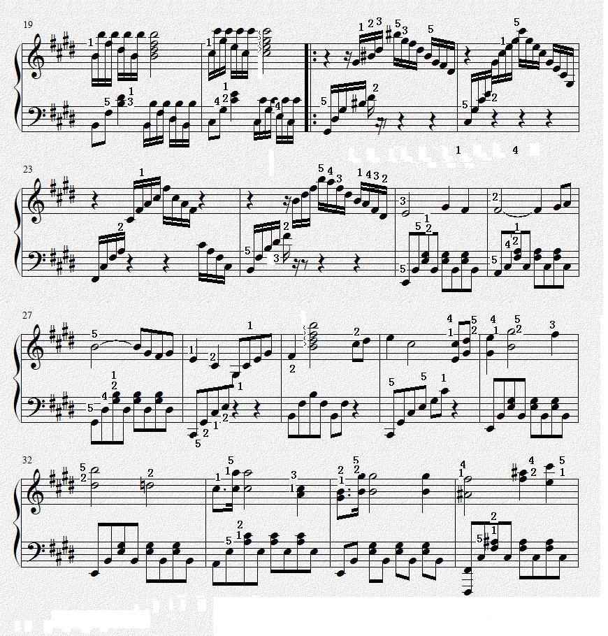 蓝（钢琴小品）钢琴曲谱（图2）