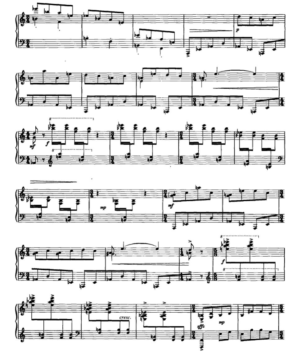 童嬉钢琴曲谱（图5）