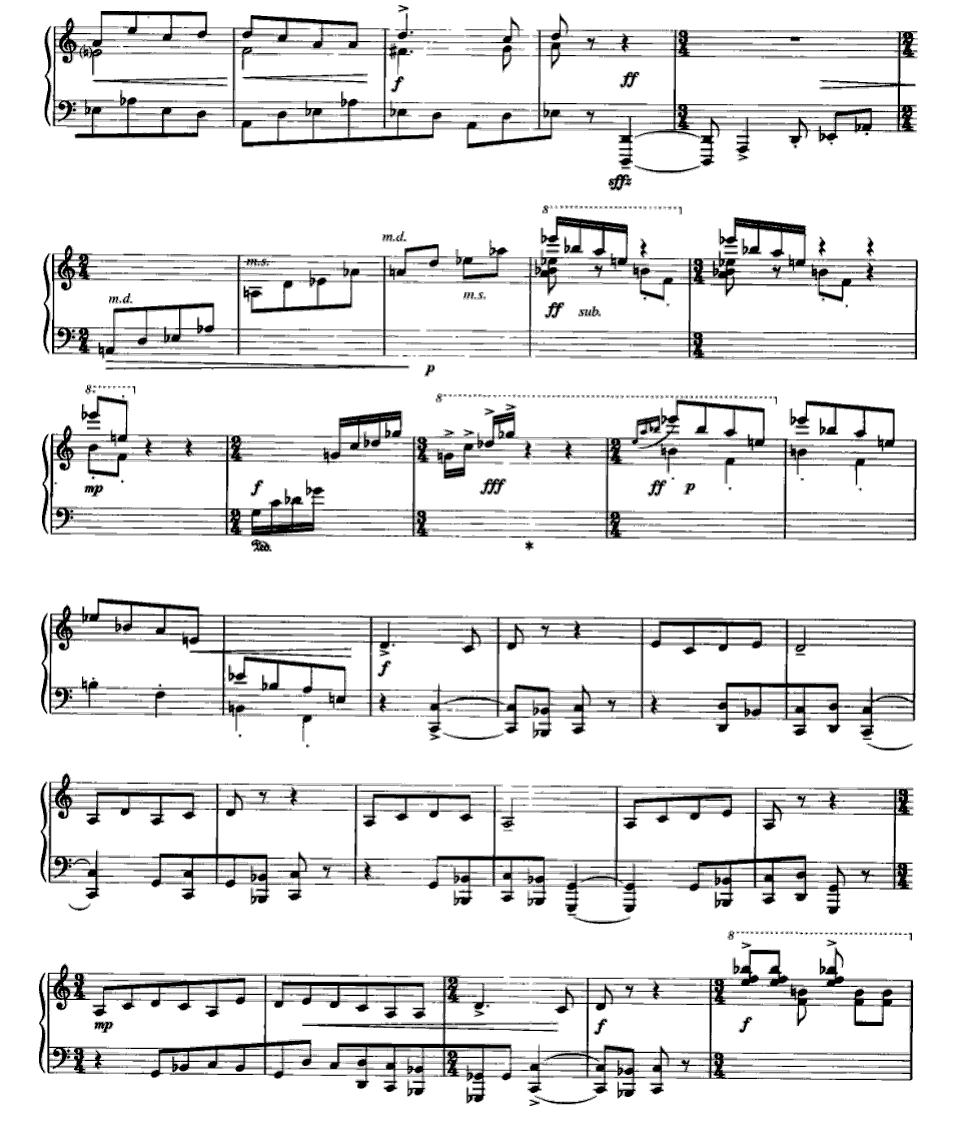 童嬉钢琴曲谱（图2）