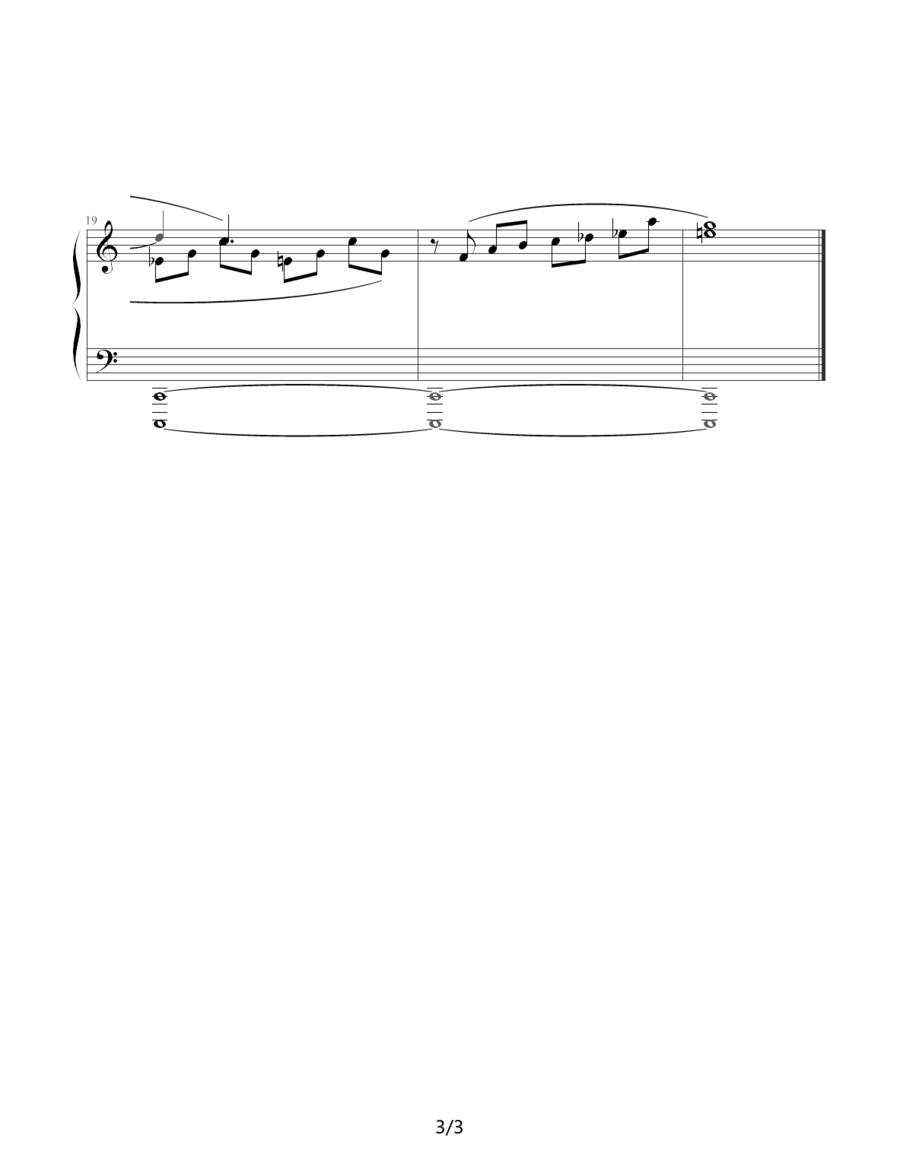 肖斯塔科维奇—前奏曲（1）：C大调钢琴曲谱（图3）