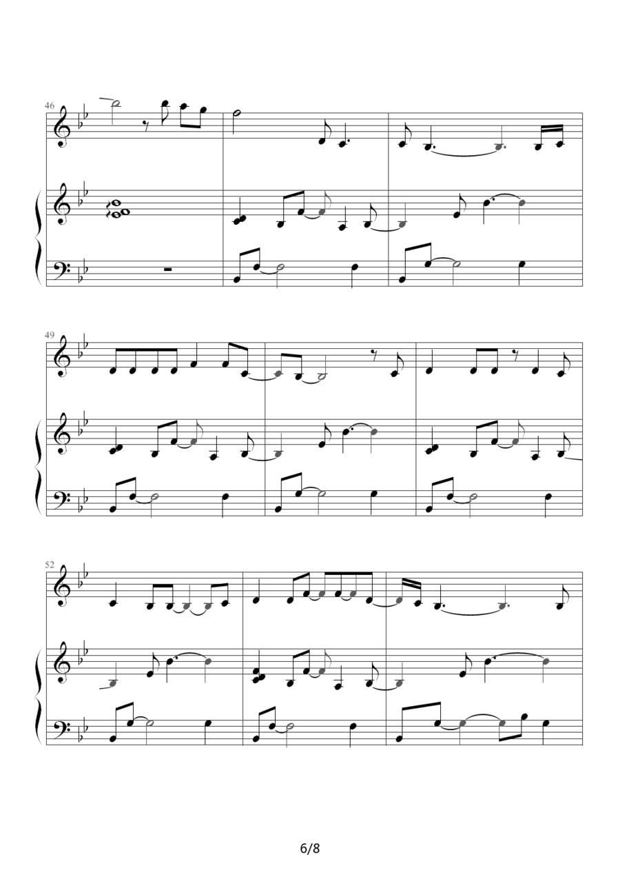 JOURNEY（电视剧《海豚湾恋人》主题曲）钢琴曲谱（图18）