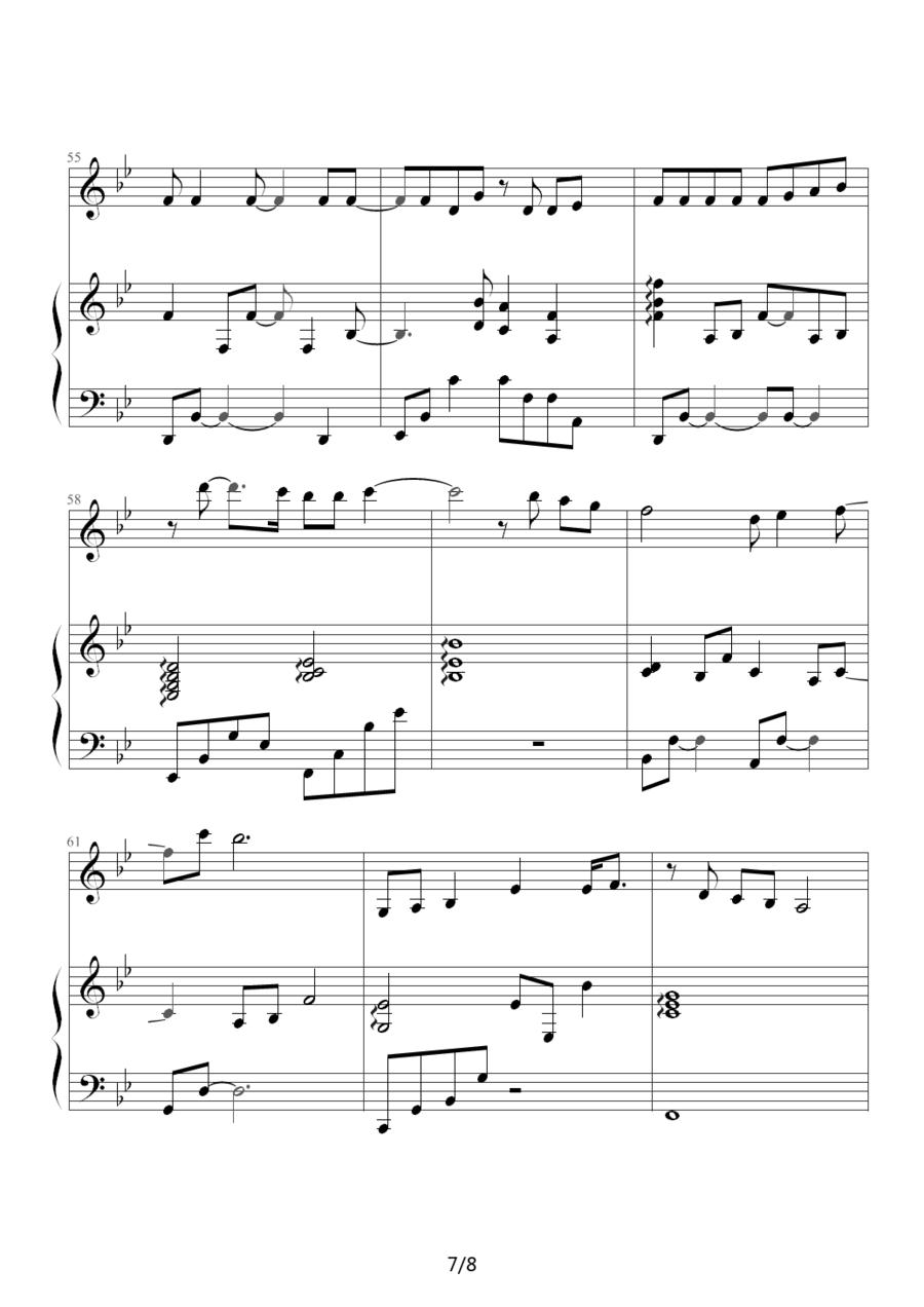 JOURNEY（电视剧《海豚湾恋人》主题曲）钢琴曲谱（图19）