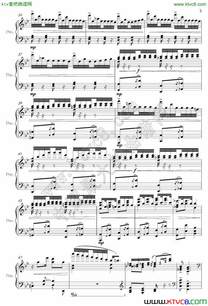 森林幻想曲2钢琴曲谱（图1）