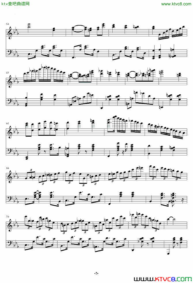 magic waltz原版琴谱3钢琴曲谱（图1）