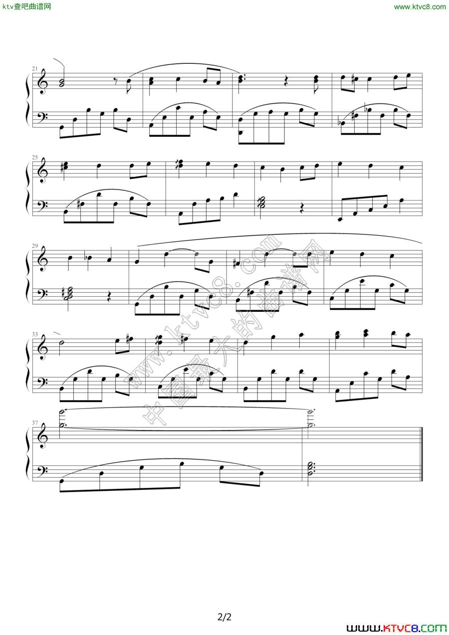 重新开始（《千与千寻》）1钢琴曲谱（图1）