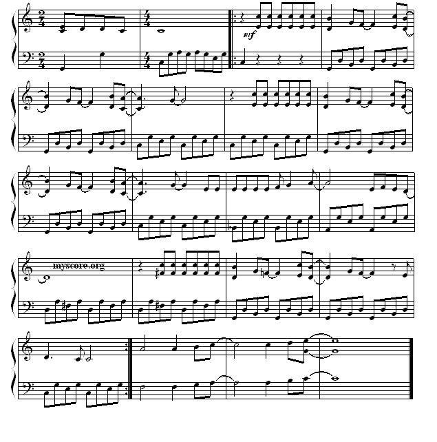 费尔南多钢琴曲谱（图2）