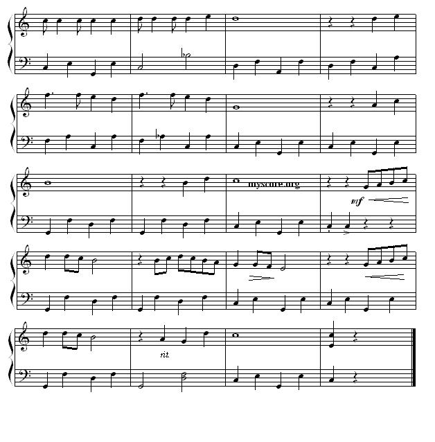 卡布尔·菲舍尔钢琴曲谱（图2）