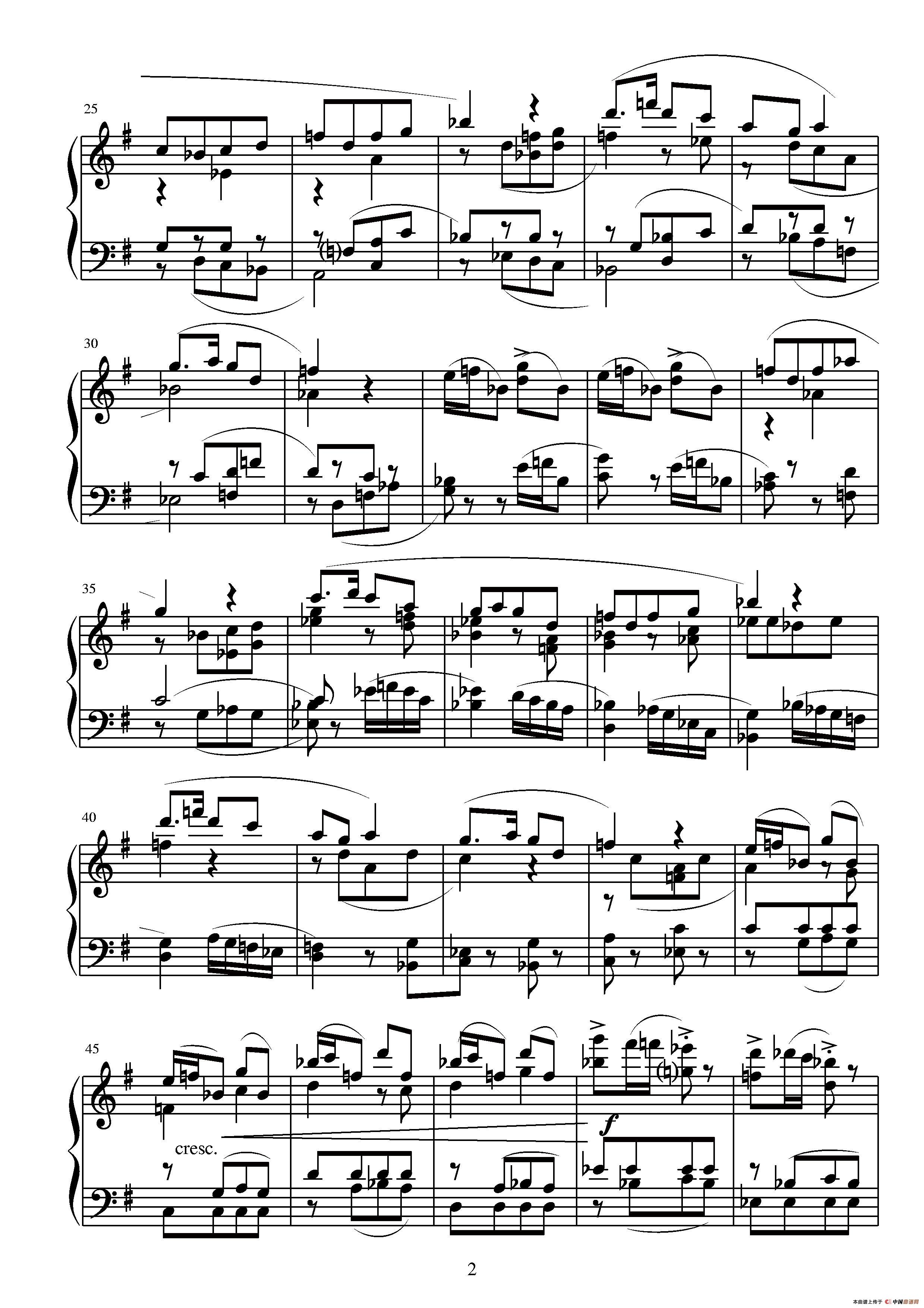 第十一钢琴奏鸣曲（葛清作曲版）钢琴曲谱（图16）