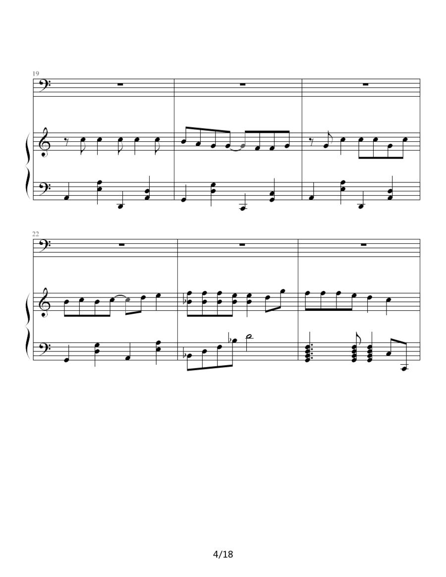 Title（钢琴伴奏谱）钢琴曲谱（图4）
