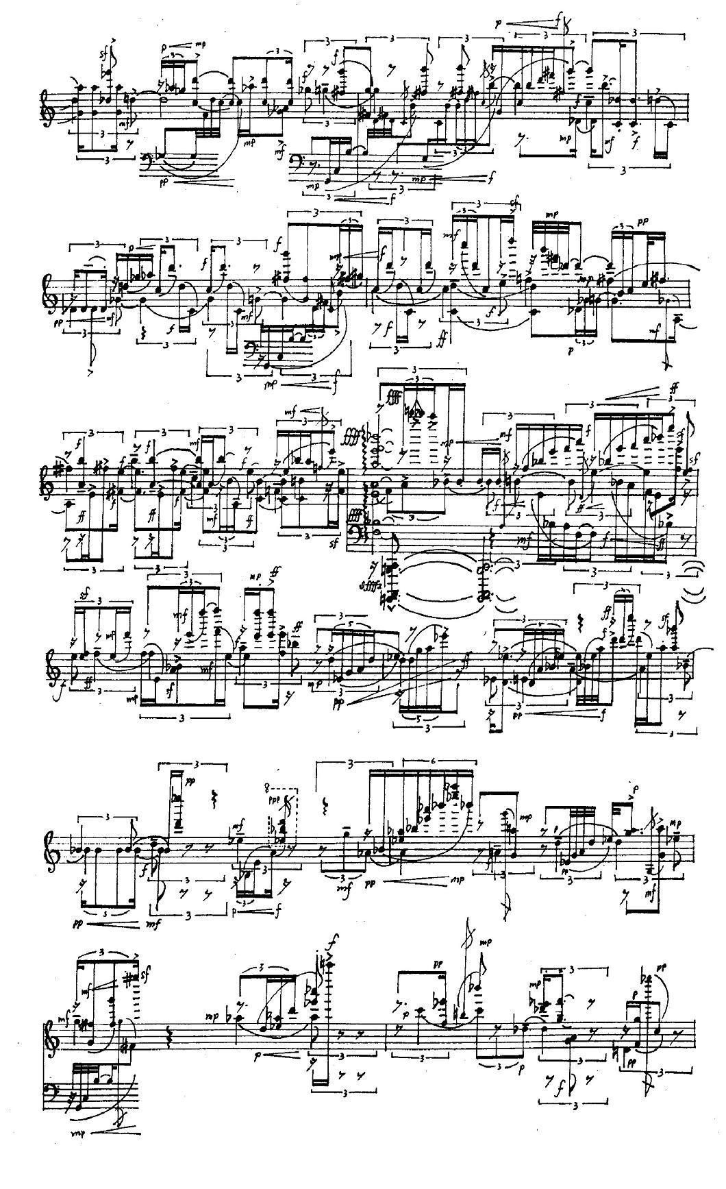 烁（之一）钢琴曲谱（图5）