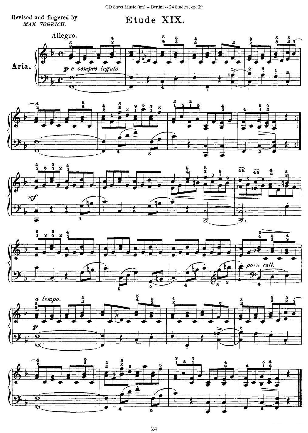 贝伦斯24首钢琴练习曲（16—20）钢琴曲谱（图4）