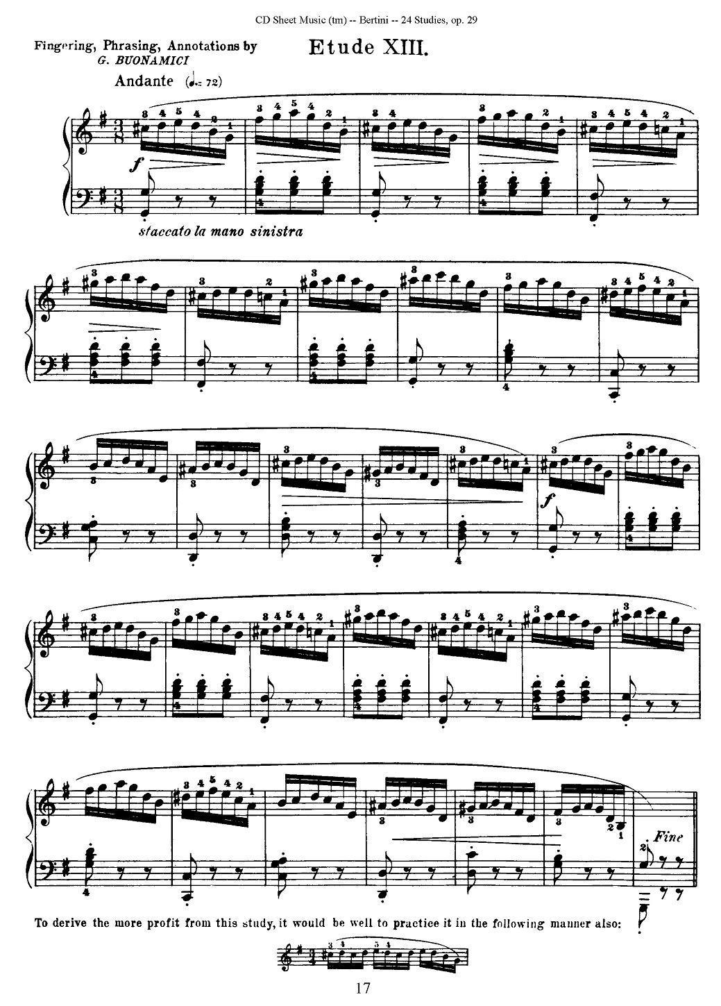 贝伦斯24首钢琴练习曲（11—15）钢琴曲谱（图5）