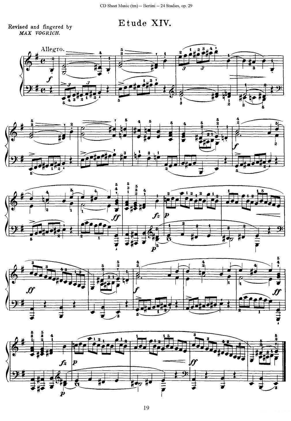 贝伦斯24首钢琴练习曲（11—15）钢琴曲谱（图7）