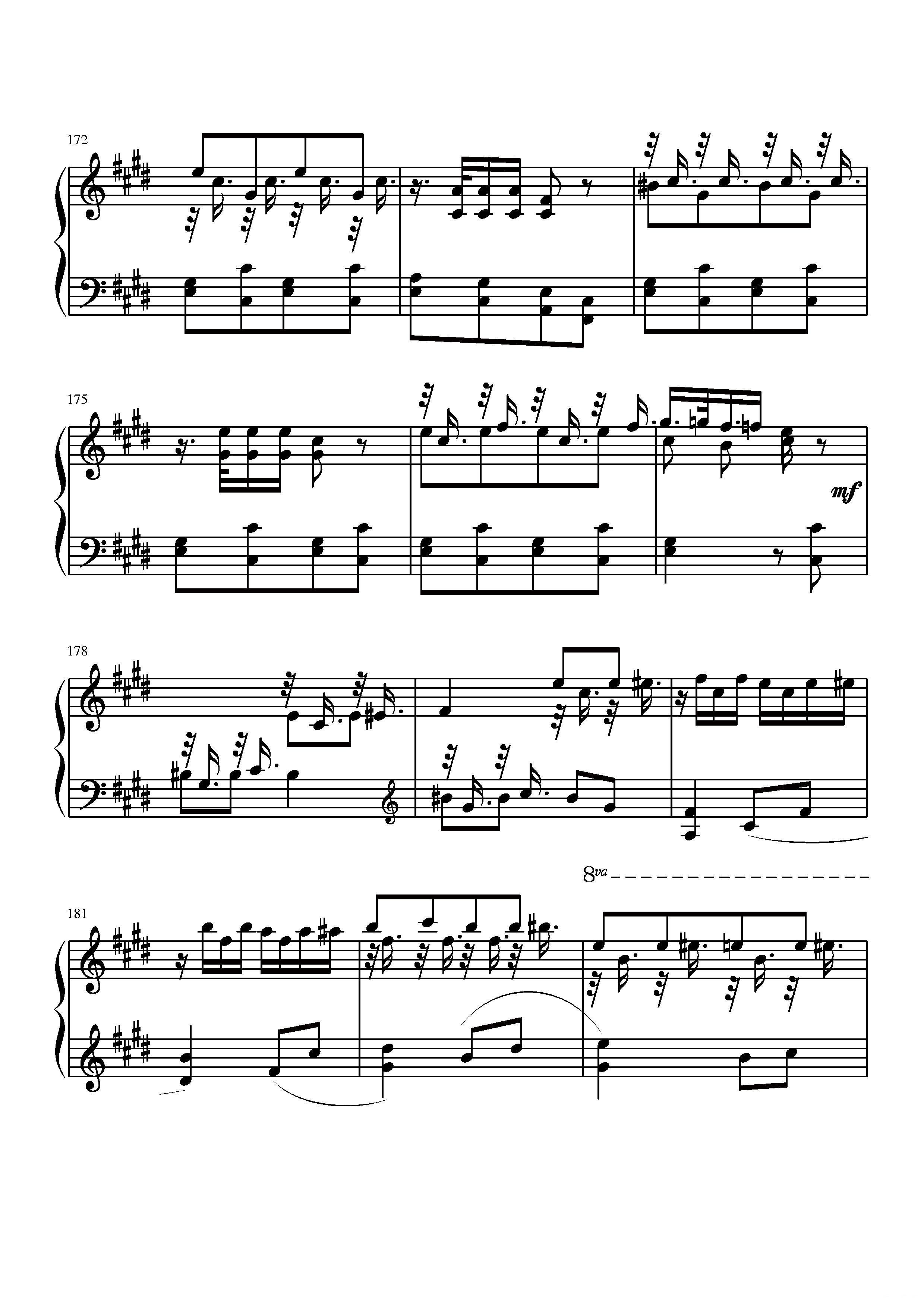 第一钢琴奏鸣曲（葛清作曲版）钢琴曲谱（图13）