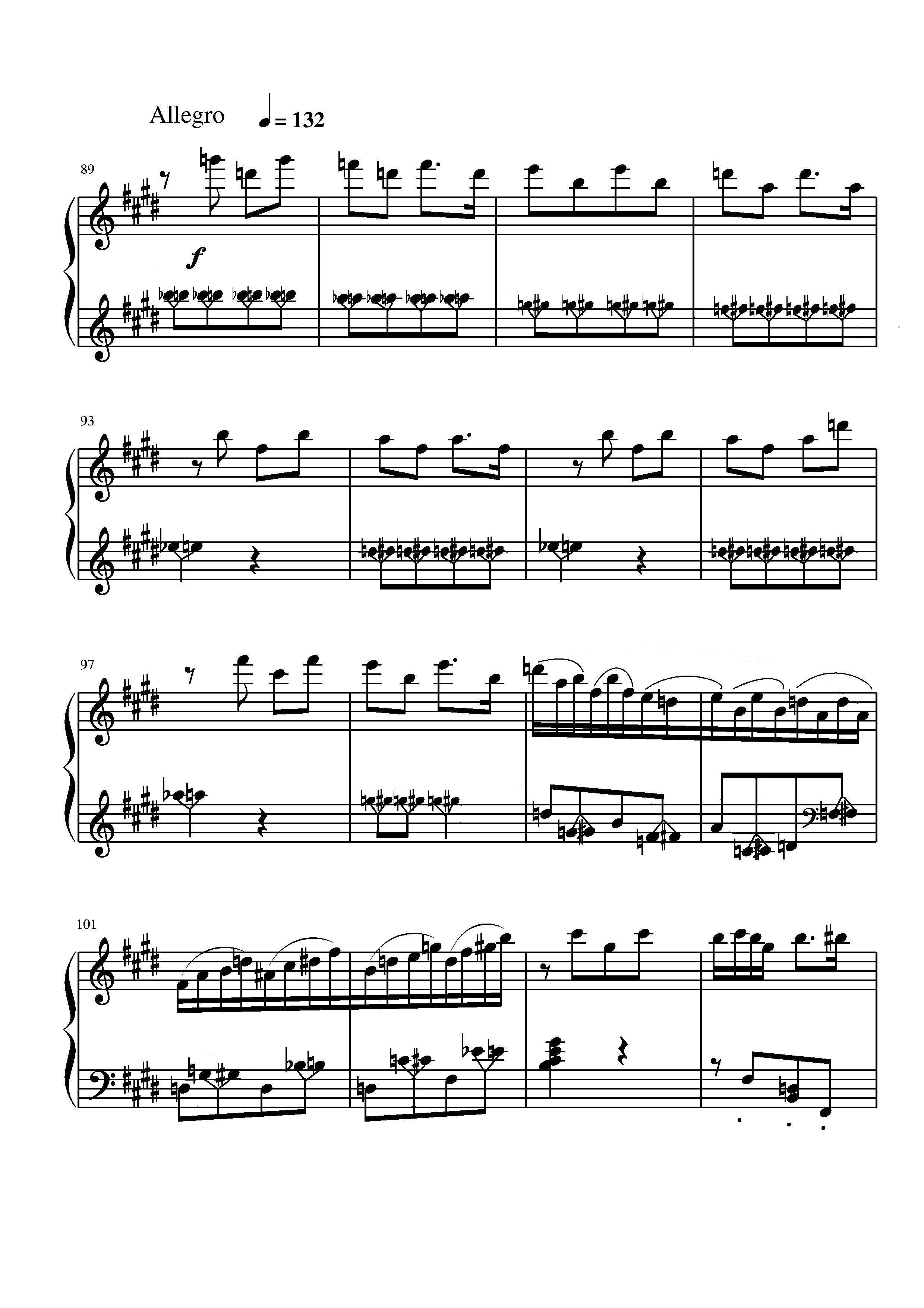 第一钢琴奏鸣曲（葛清作曲版）钢琴曲谱（图8）