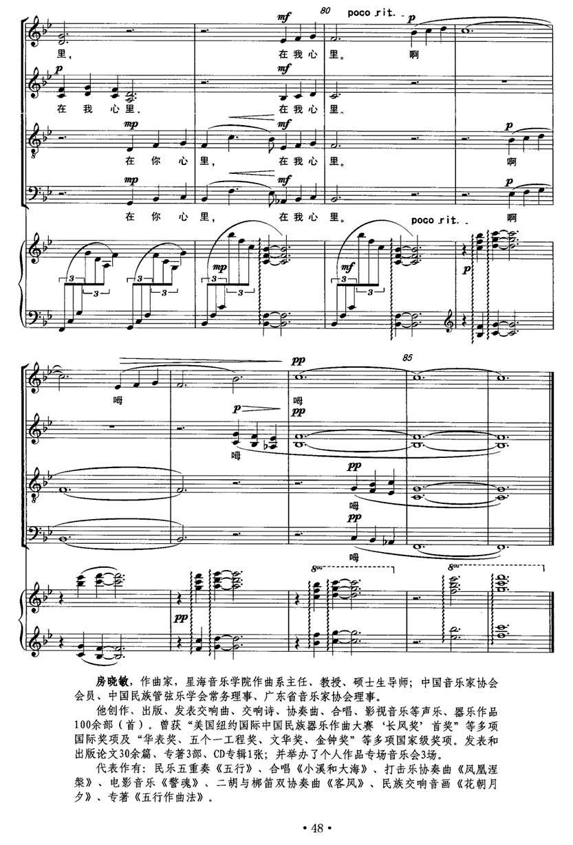太阳伞下的梦（正谱）钢琴曲谱（图11）