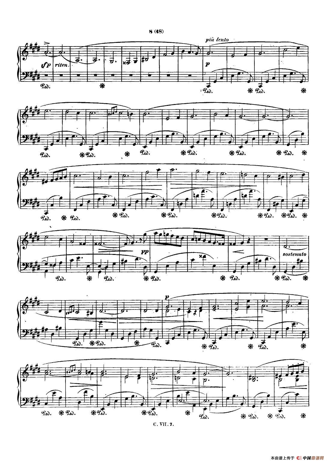 肖邦 钢琴谐谑曲 Chopin Scherzo（No.4  E大调，Op.54）钢琴曲谱（图4）